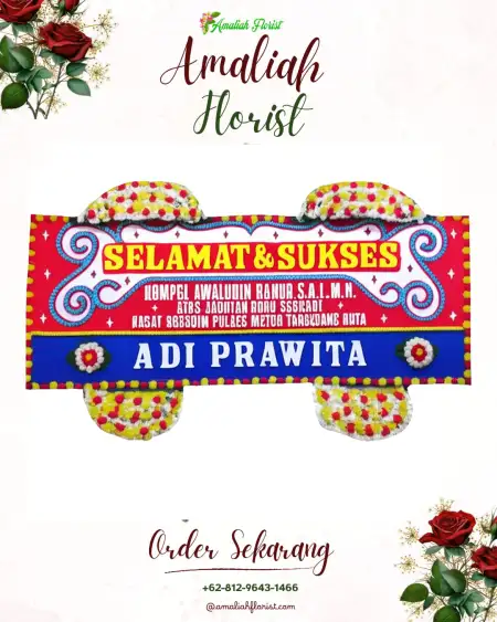 Papan Bunga Ucapan Selamat Sekoto